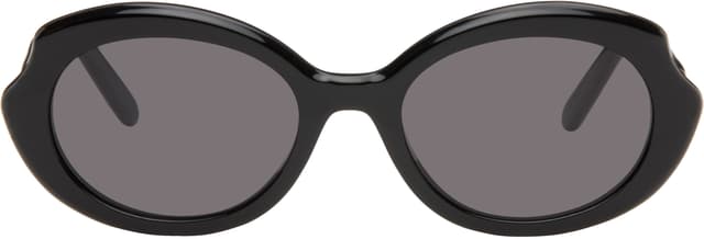 Loewe black oval sunglasses
